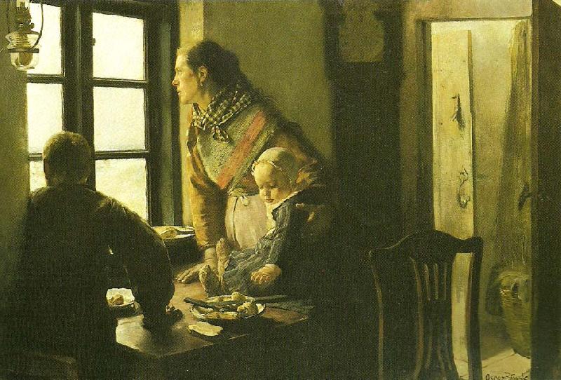 oscar bjorck et nodskud oil painting image